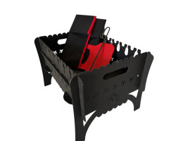 Φορητή Ψησταριά Κάρβουνου 47x33εκ.